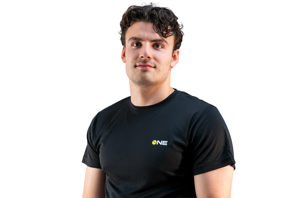 OneTennis Men's Active Performance T-Shirt – Black